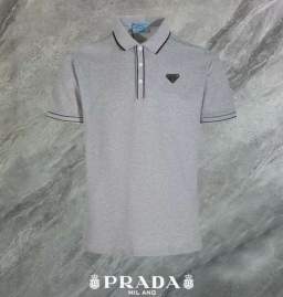 Picture of Prada Polo Shirts Short _SKUPradaM-3XL11Lr18925848